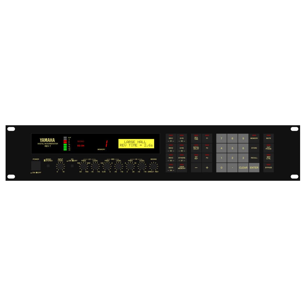 Yamaha REV7 professional digital reverberator (1 Unit )